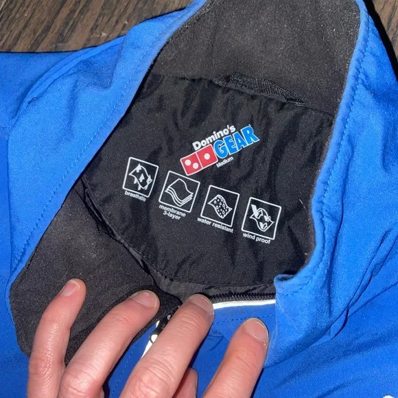 Dominos Racing Jacket Size Medium - Picture 3 of 5